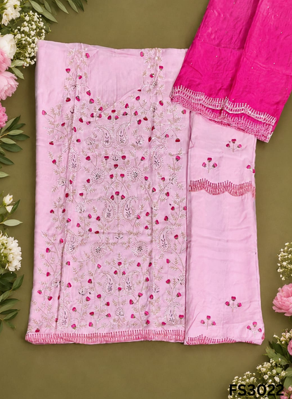FS3022 | Organza Suit | Wedding | Party Wear | Ring Ceremony | Festival Suit |