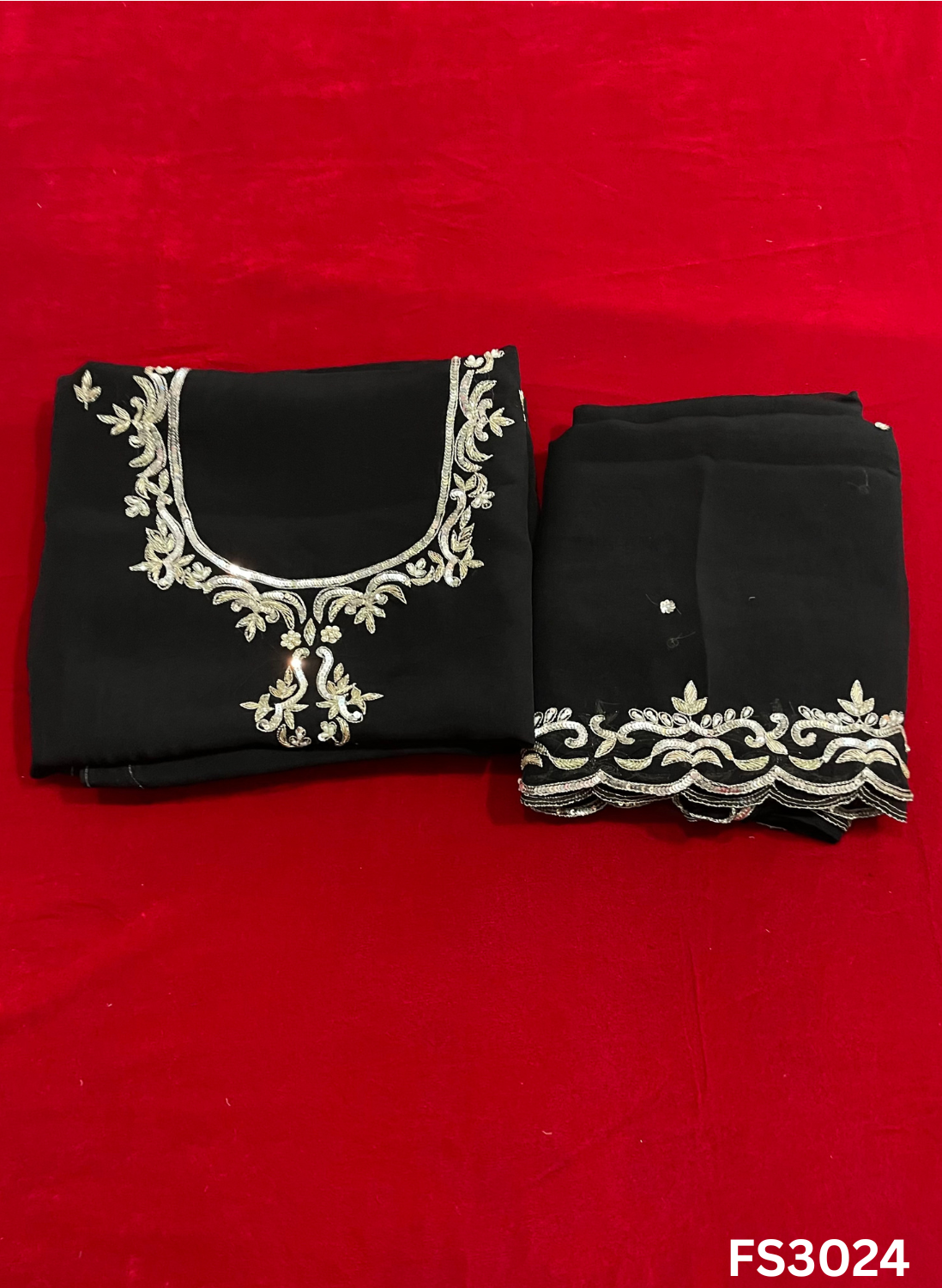FS3024 | Organza Suit | Wedding | Party Wear | Ring Ceremony | Festival Suit |