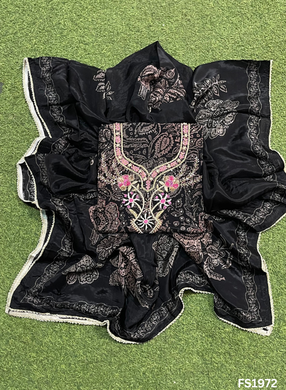 FS1972 | Organza | Suit | Wedding | Party Wear | Ring Ceremony | Festival Suit | Allover suit