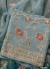 FS1042 | Sky-Blue | Organza Suit | Party Wear | Wedding | Jaggo | Ring Ceremony | Festival