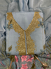 FS1813 | Sky-Blue | Organza | Suit | Wedding | Party Wear | Ring Ceremony | Festival Suit | Allover suit