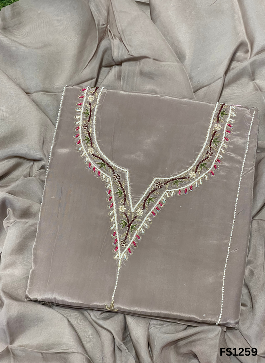 FS1259 | Organza  Silk | Suit | Wedding | Party Wear | Ring Ceremony | Festival Suit | Allover suit