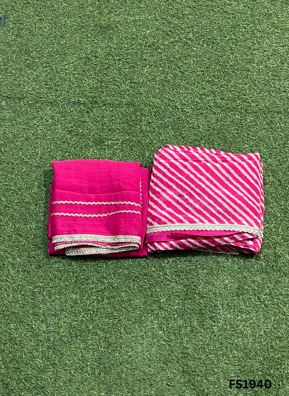 FS1940 | Yellow | Organza | Suit | Wedding | Party Wear | Ring Ceremony | Festival Suit | Allover suit