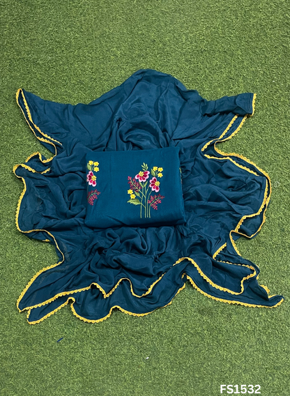 FS1532 |  Pashmina Suite | Pashmina | Regular  Wear | Casual Wear | Winter Wear | Festival|FS1532