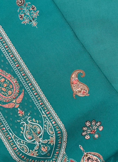 Peacock Pashmina Suite | Pashmina  | Party Wear | Casual Wear | Winter Wear| Festival