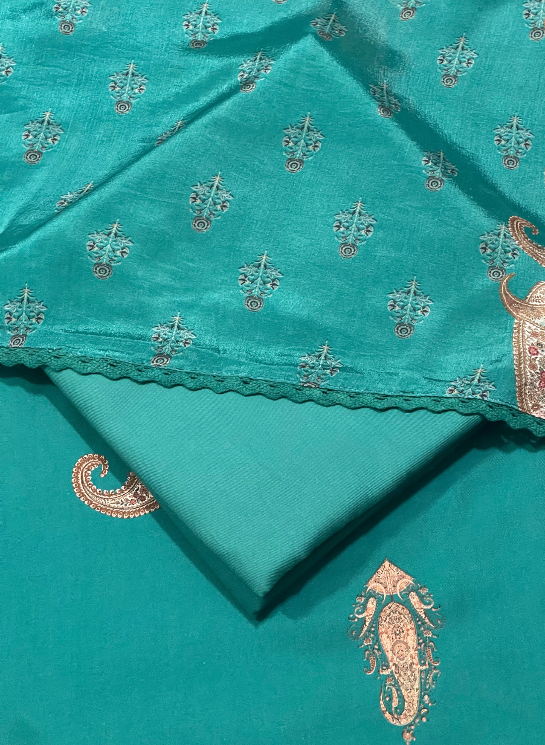 Peacock Pashmina Suite | Pashmina  | Party Wear | Casual Wear | Winter Wear| Festival