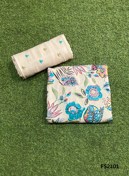 FS2101 | Printed | Pashmina Suit | Party Wear | Casual Wear | Winter Wear | Festival