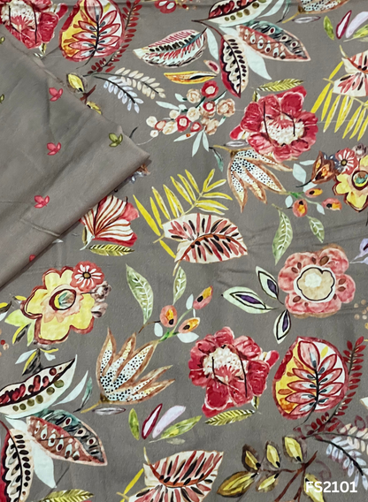 FS2101 | Printed | Pashmina Suit | Party Wear | Casual Wear | Winter Wear | Festival