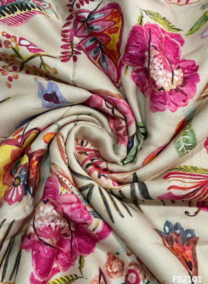 FS2101 | Printed | Pashmina Suit | Party Wear | Casual Wear | Winter Wear | Festival