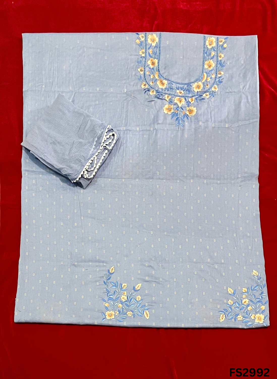 FS2992 | Pure Cotton Suit | Casual wear  | Summer Suits | Regular wear