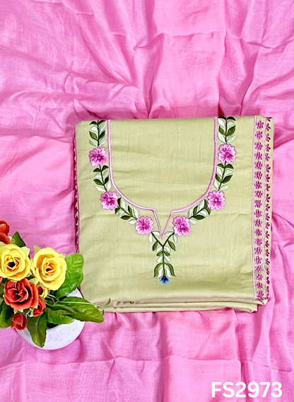 FS2973 | Pure Cotton Suit | Casual wear | Summer Suits | Regular wear
