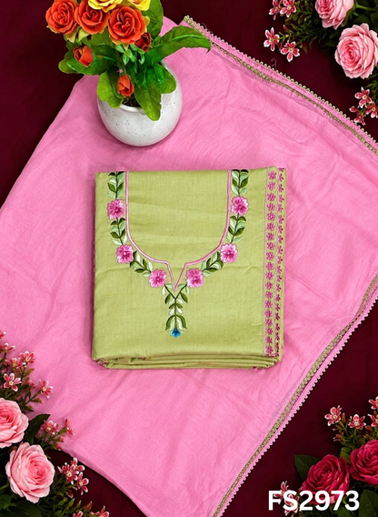 FS2973 | Pure Cotton Suit | Casual wear | Summer Suits | Regular wear