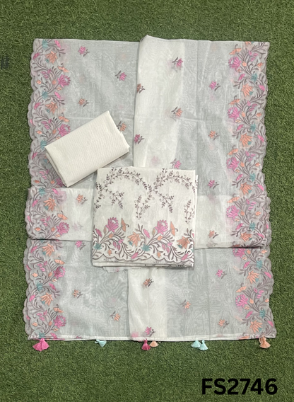 FS2746 | Pure Mal Chanderi  Cotton Suit | Casual wear  | Summer Suits | Regular  wear