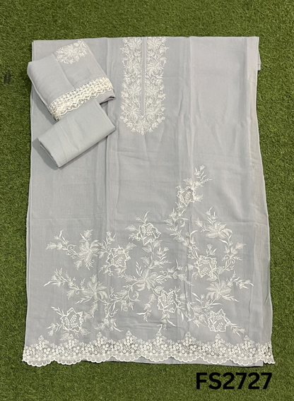 FS2727 | Pure Mal Chanderi  Cotton Suit | Casual wear  | Summer Suits | Regular  wear