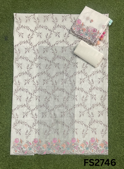 FS2746 | Pure Mal Chanderi  Cotton Suit | Casual wear  | Summer Suits | Regular  wear