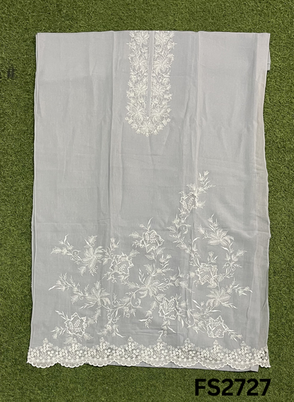 FS2727 | Pure Mal Chanderi  Cotton Suit | Casual wear  | Summer Suits | Regular  wear