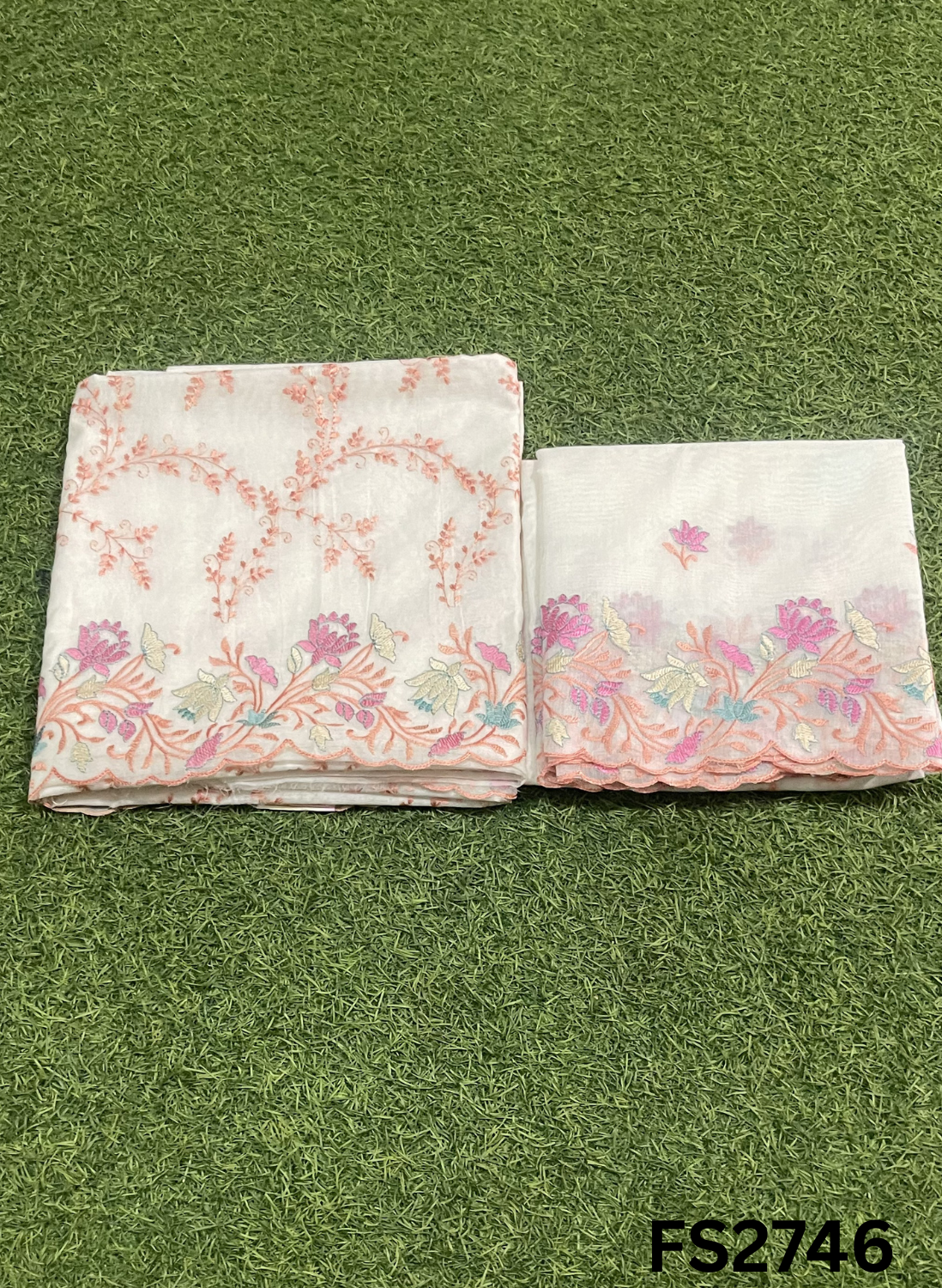 FS2746 | Pure Mal Chanderi  Cotton Suit | Casual wear  | Summer Suits | Regular  wear