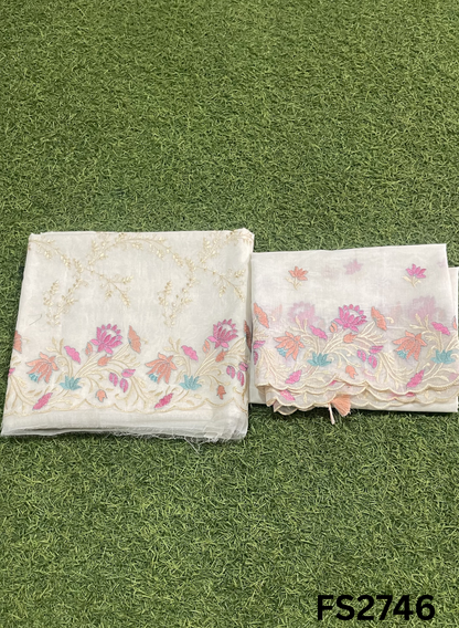 FS2746 | Pure Mal Chanderi  Cotton Suit | Casual wear  | Summer Suits | Regular  wear
