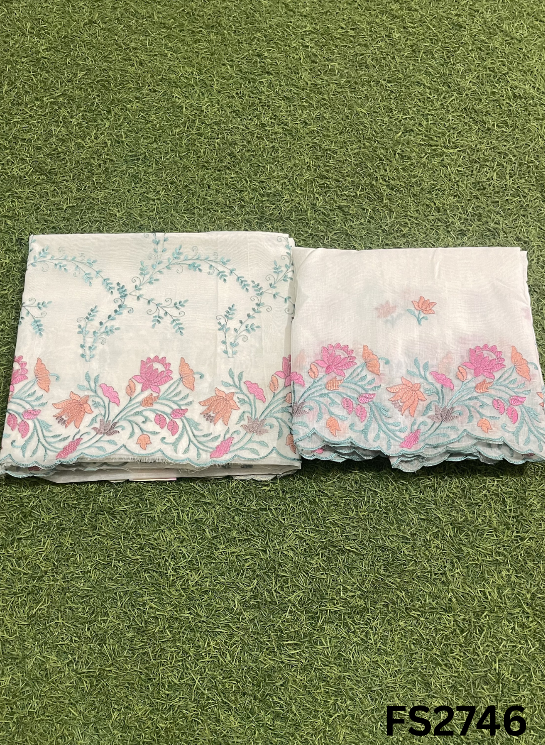 FS2746 | Pure Mal Chanderi  Cotton Suit | Casual wear  | Summer Suits | Regular  wear