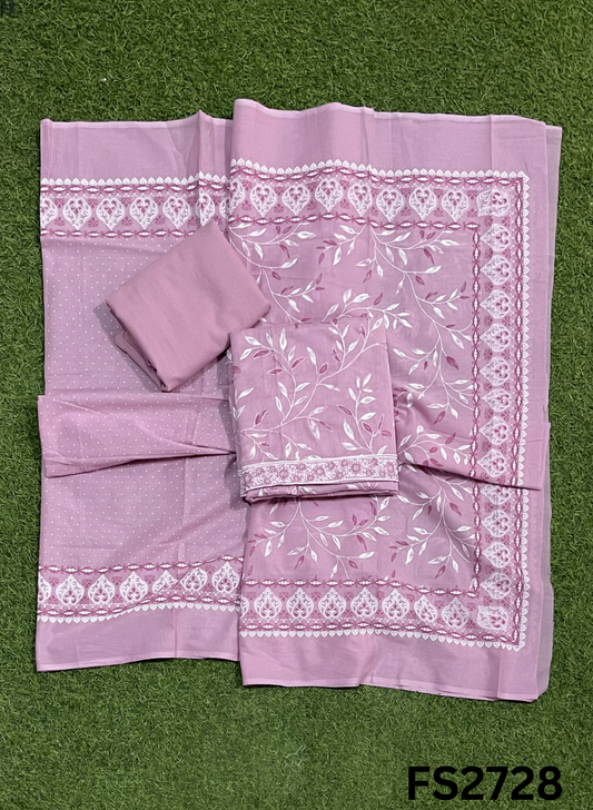 FS2728 | Pure Mal Cotton Suit | Casual wear  | Summer Suits | Regular wear