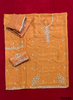FS3081 | Raw Silk Suit | Party Wear | Wedding | Jaggo | Festival |