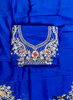 FS2947 | Raw Silk Suit | Party Wear | Wedding | Jaggo | Festival
