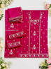 FS3018 | Raw Silk Suit |  Sharara Suit Party Wear | Wedding | Jaggo | Festival |
