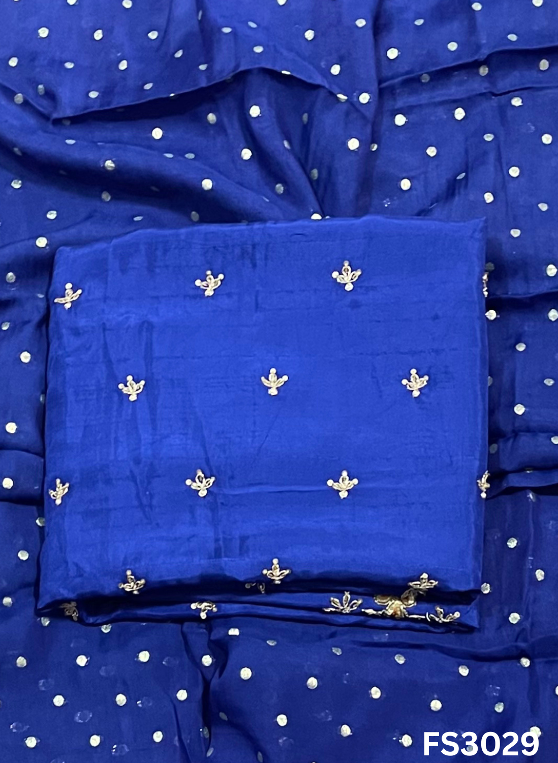 FS3029 | Raw Silk Suit | Party Wear | Wedding | Jaggo | Festival | Contrast |