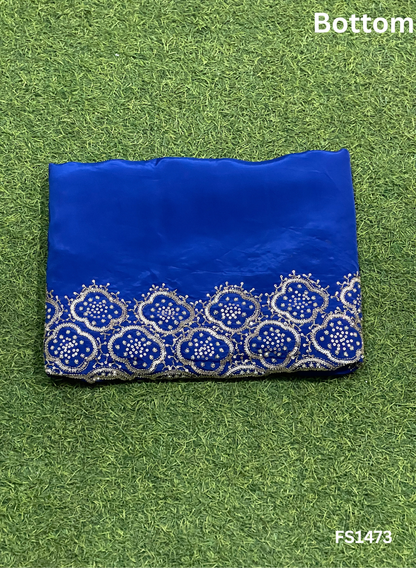 FS1473 | Royal blue | Crepe Suit | Wedding | Party Wear | Casual wear | Festival Suit |