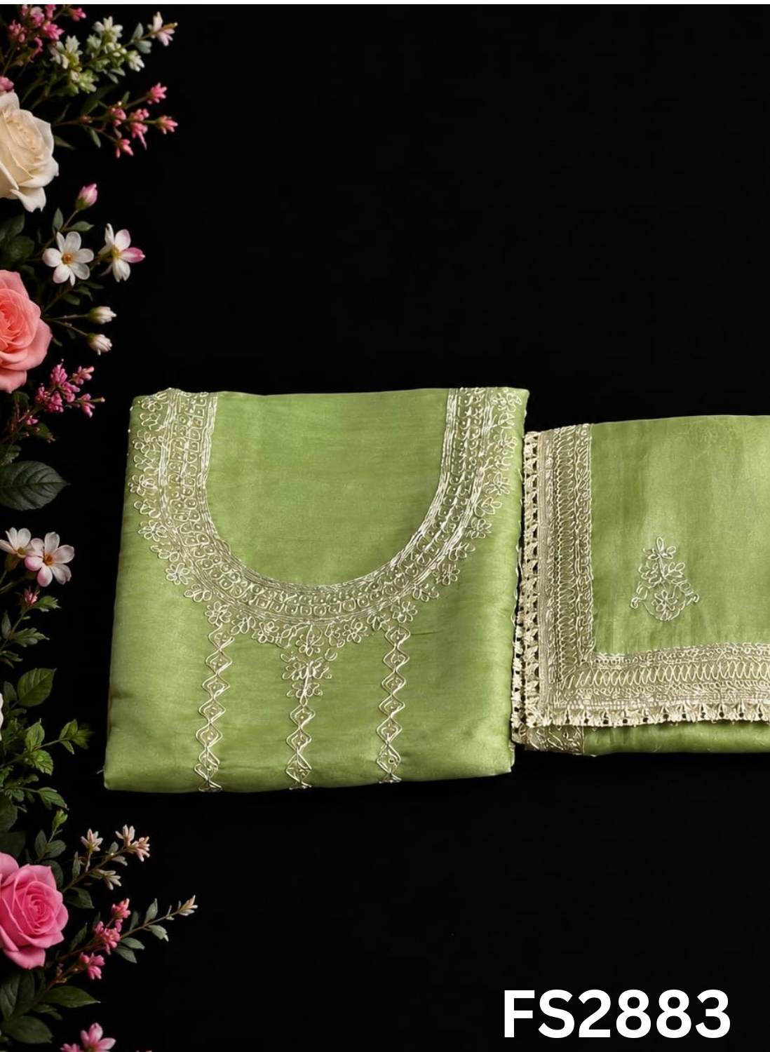 FS2883 | Shimmer Kurti-Lehnga | Party Wear | Wedding | Jaggo | Ring Ceremony | Festival
