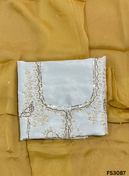 FS3087 | Shimmer  Suit | 3rd  | Party Wear | Wedding | Jaggo | Ring Ceremony | Festival  |