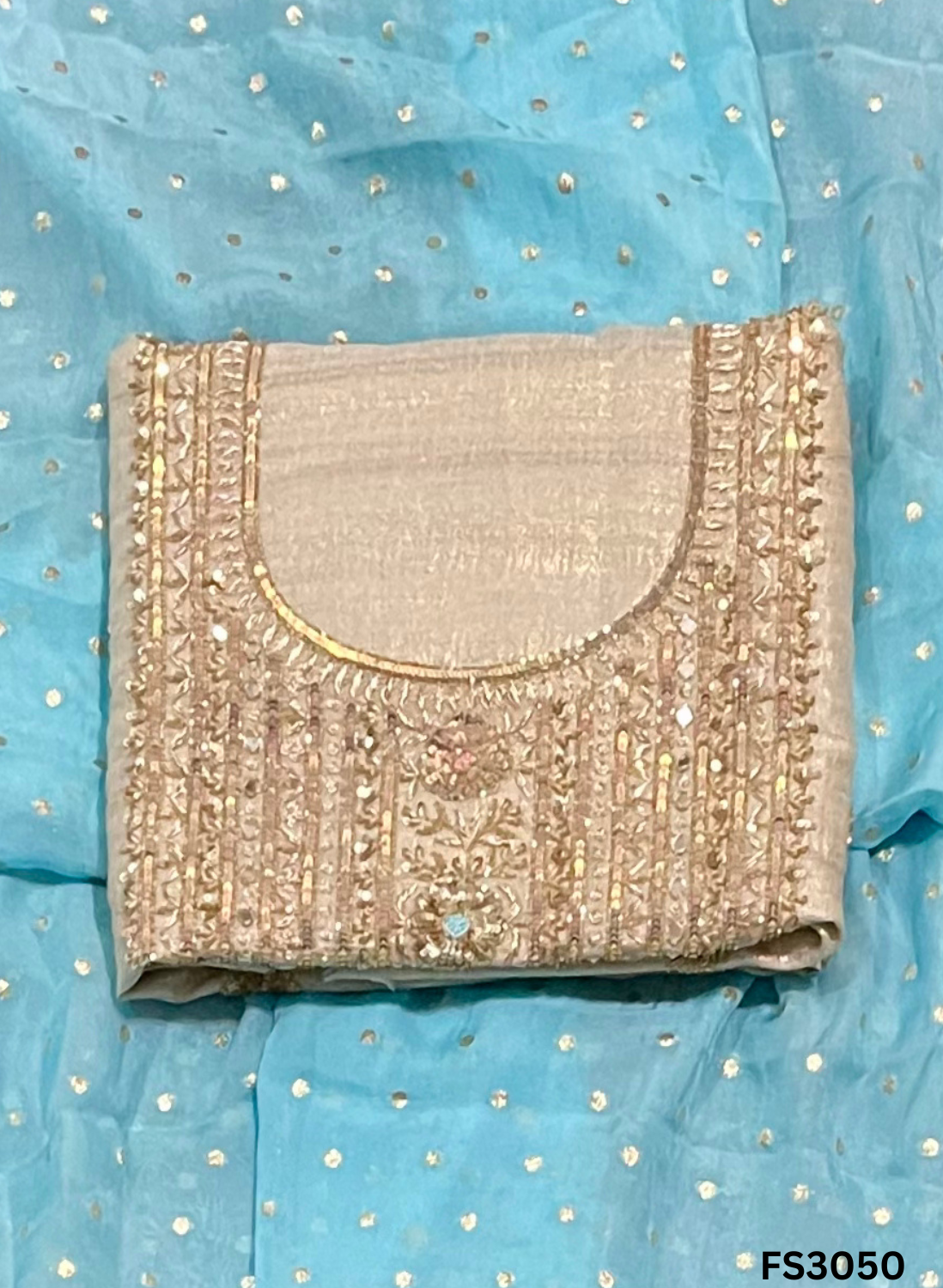 FS3050 | Shimmer  Suit | 3rd |  Party Wear | Wedding | Jaggo | Ring Ceremony | Festival | Contrast  |