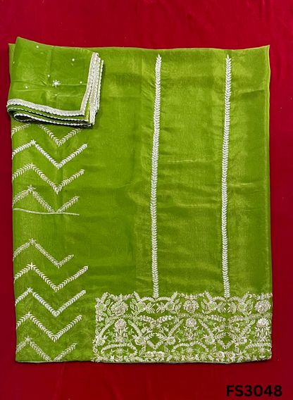 FS3048 | Shimmer Suit | Party Wear | Wedding | Jaggo | Ring Ceremony | Festival |