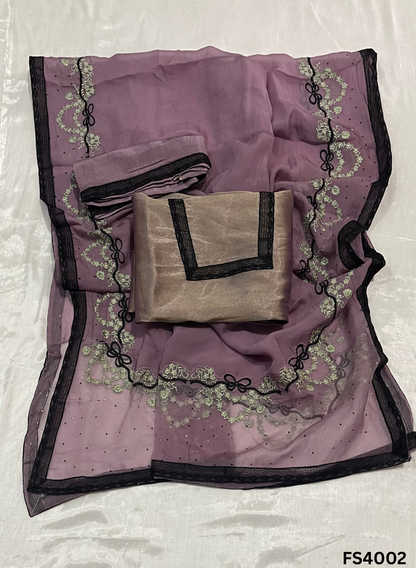 FS4002 | Shimmer Suit | Party Wear | Wedding | Jaggo | Ring Ceremony | Festival |