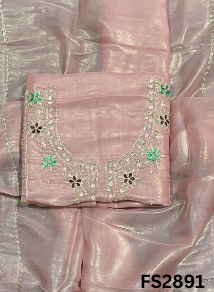 FS2891 | Shimmer Suit | Party Wear | Wedding | Jaggo | Ring Ceremony | Festival