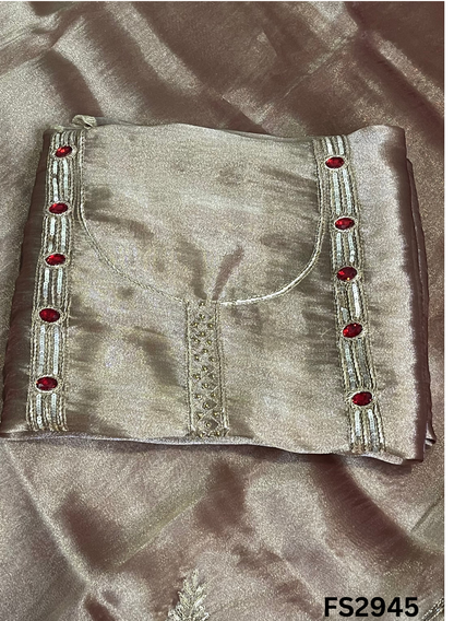FS2945 | Shimmer | Suit | Party Wear | Wedding | Jaggo | Ring Ceremony | Festival