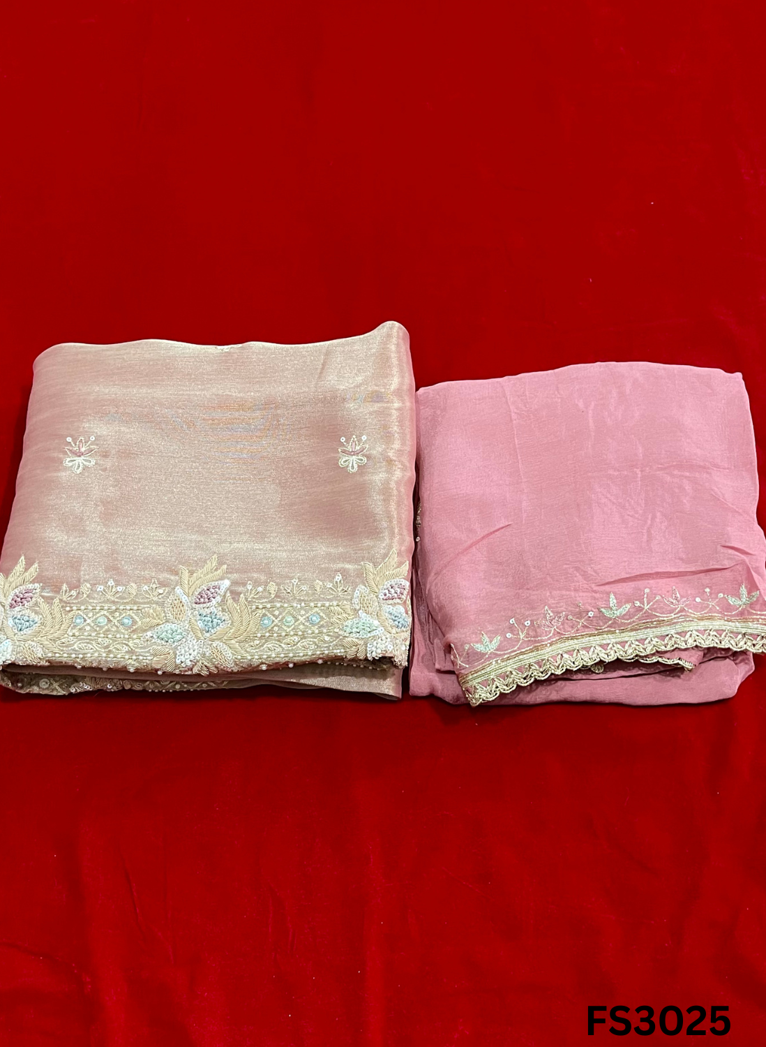 FS3025 | Shimmer  Suit | Party Wear | Wedding | Jaggo | Ring Ceremony | Festival