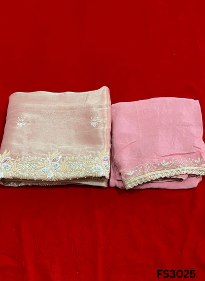 FS3025 | Shimmer  Suit | Party Wear | Wedding | Jaggo | Ring Ceremony | Festival