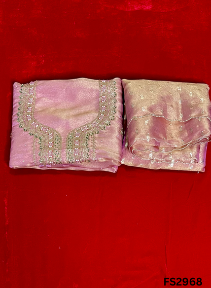 FS2968 | Shimmer  Suit | Party Wear | Wedding | Jaggo | Ring Ceremony | Festival