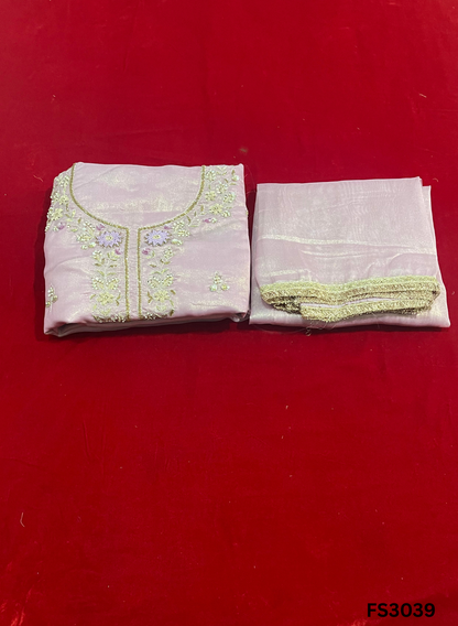 FS3039 |  Shimmer Suit | Party Wear | Wedding | Jaggo | Ring Ceremony | Festival