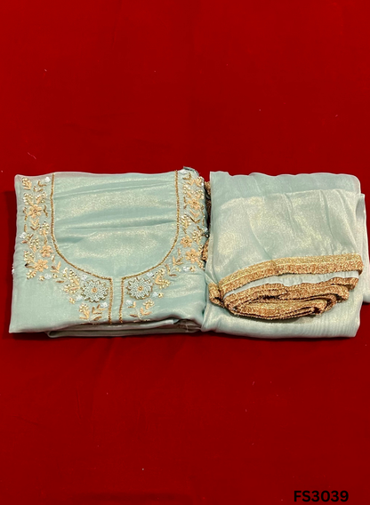 FS3039 |  Shimmer Suit | Party Wear | Wedding | Jaggo | Ring Ceremony | Festival