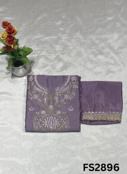 FS2896 | Shimmer Suit | Party Wear | Wedding | Jaggo | Ring Ceremony | Festival