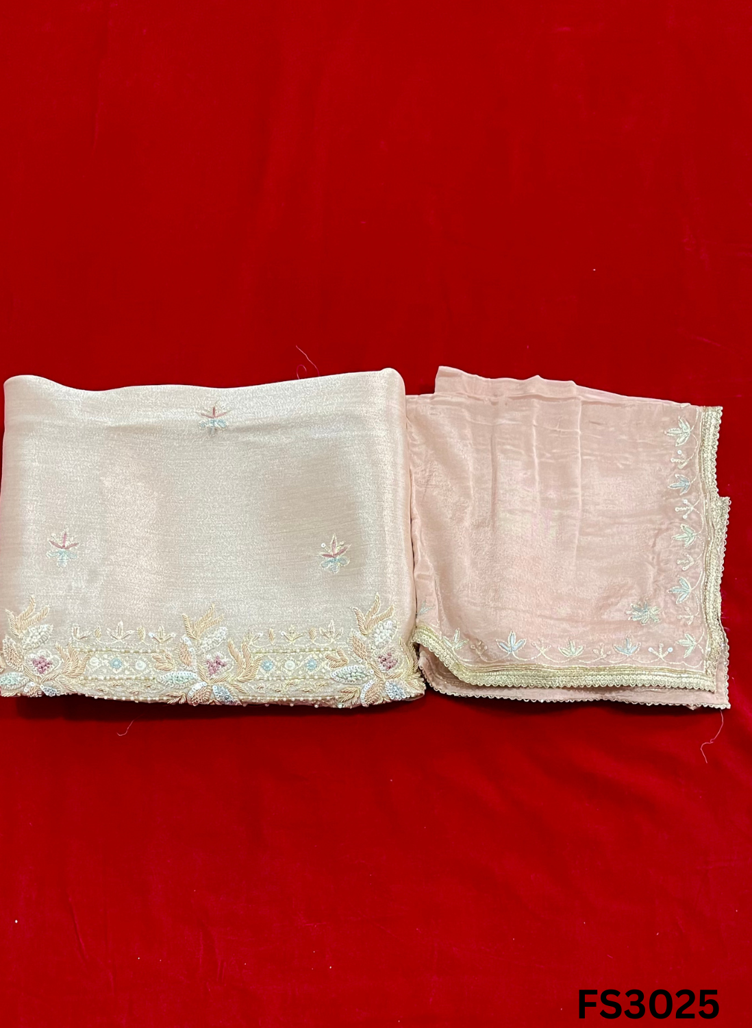 FS3025 | Shimmer  Suit | Party Wear | Wedding | Jaggo | Ring Ceremony | Festival