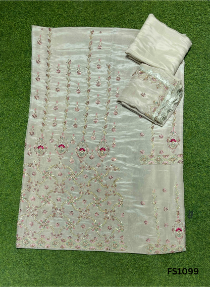 FS1099 |  Shimmer  Suit | Wedding | Party Wear | Ring Ceremony | Festival Suit | Allover suit