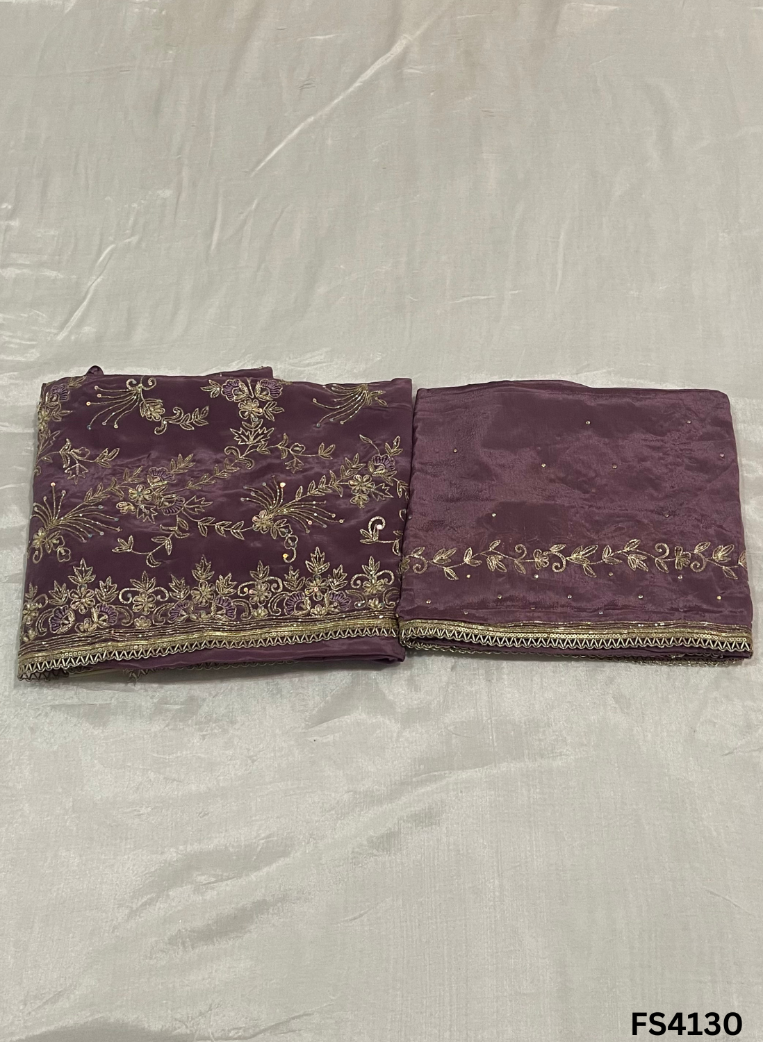 FS4130 | Silk Suit | Jaggo Suit | Party Wear | Ring Ceremony | Festival Suit |