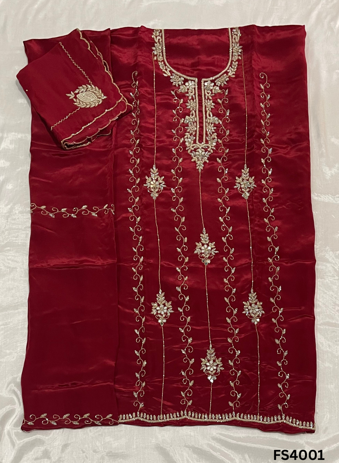 FS4001 | Silk Suit | Party Wear | Ring Ceremony | Festival Suit |