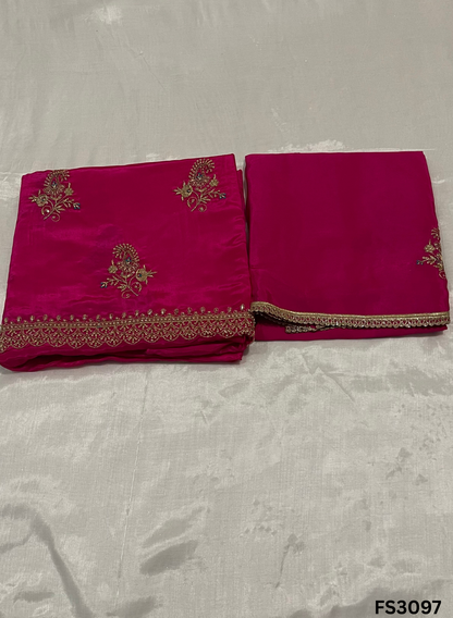 FS3097 | Silk Suit | Party Wear | Ring Ceremony | Festival Suit |