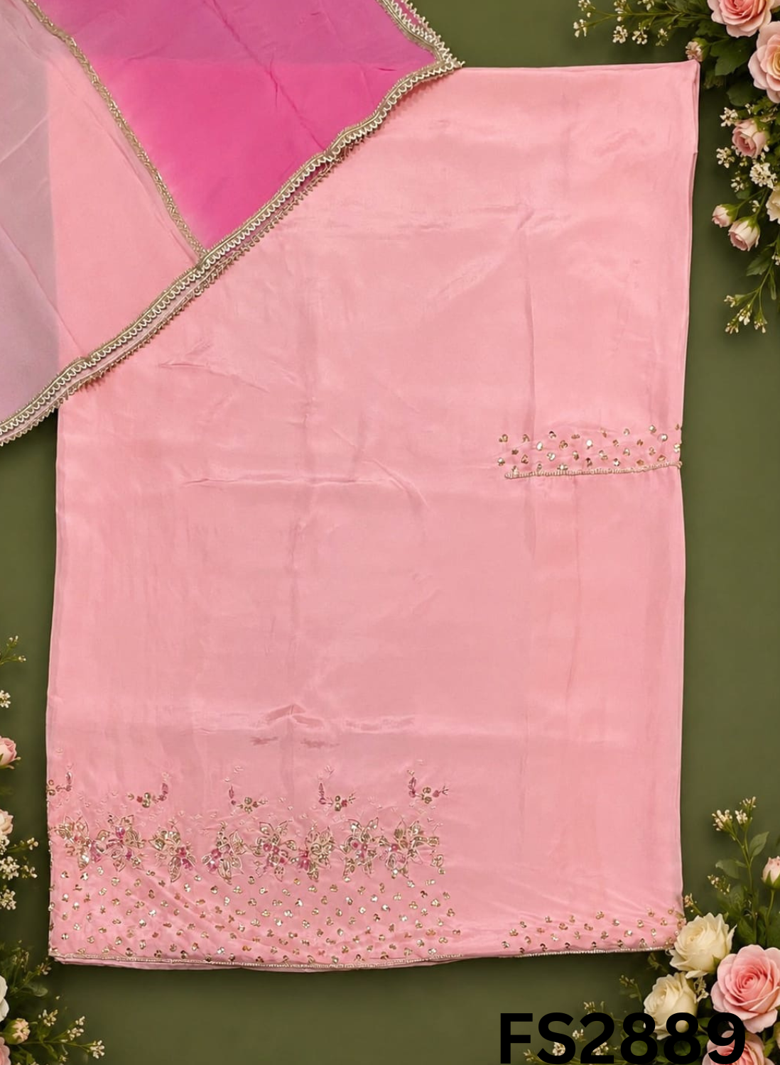 FS2889 | Silk Suit | Wedding | Party Wear | Festival Suit | Allover suit |