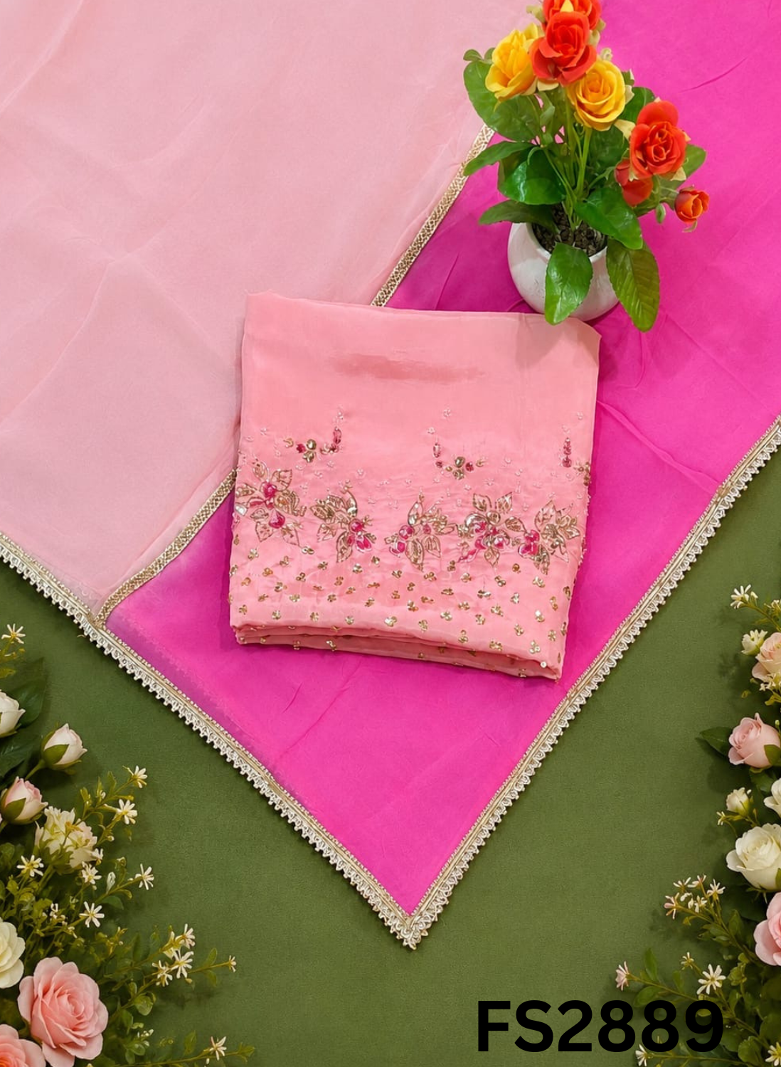 FS2889 | Silk Suit | Wedding | Party Wear | Festival Suit | Allover suit |