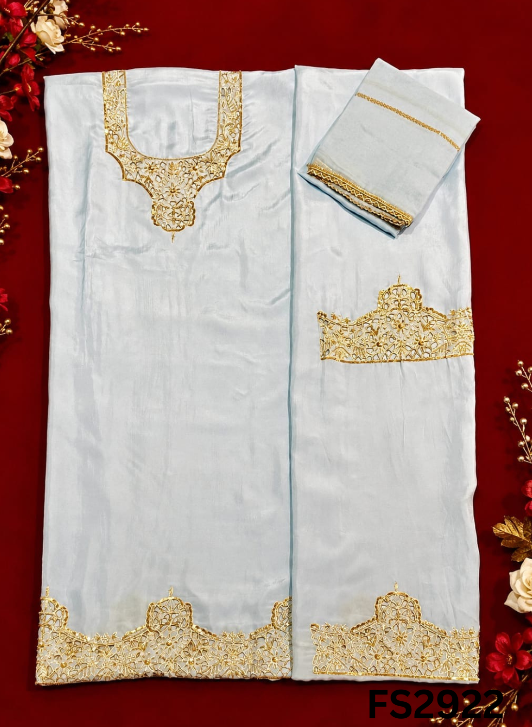 FS2922 | Silk Suit | Wedding | Party Wear | Ring Ceremony | Festival Suit | Allover suit